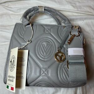 Gray Valentino Orlandi Crossbody or satchel bag NWT